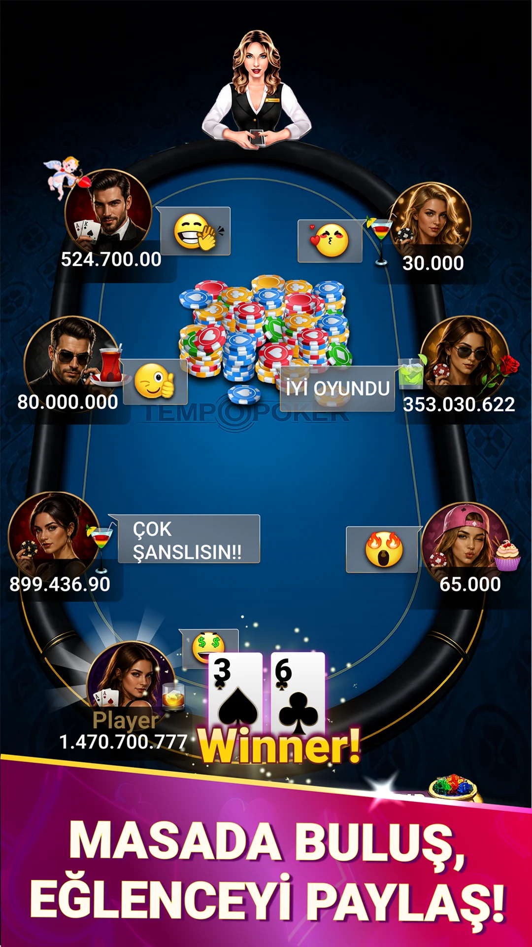 Tempo Poker screenshot